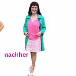 Ich mit 50 und mit 60 Kilos vor und während ME/CFS